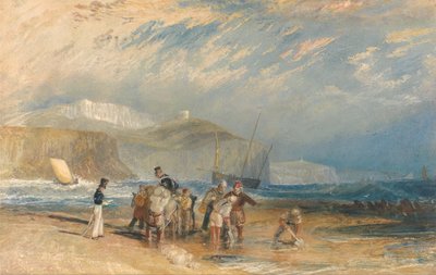 Hafen von Folkestone und Küste nach Dover von Joseph Mallord William Turner